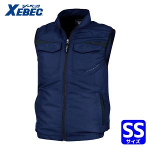 ジーベック（XEBEC） 空調服制電ベスト XE98028−43−5L ブルーグレー