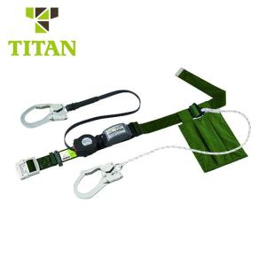 藤井電工 ツヨロン 胴ベルト型墜落制止用器具 巻取タイプ ロック付き