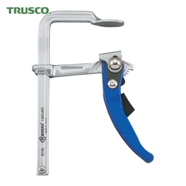 TRUSCO エホマクランプ ラチェット 最大口開160mmX深さ80mm (1丁) G-16L