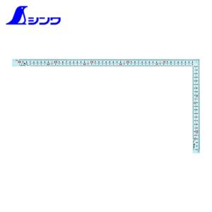 シンワ シンワ測定 11481 厚手広巾シルバー50cm8段目盛 (1本) : 工具