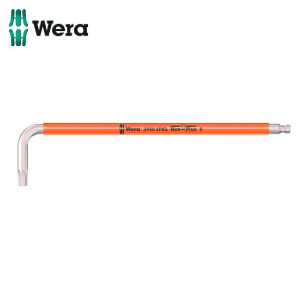 Wera ヴェラ 22665 3950 SPKL Hex-Plus ステンレス六角レンチ 5.0 b...