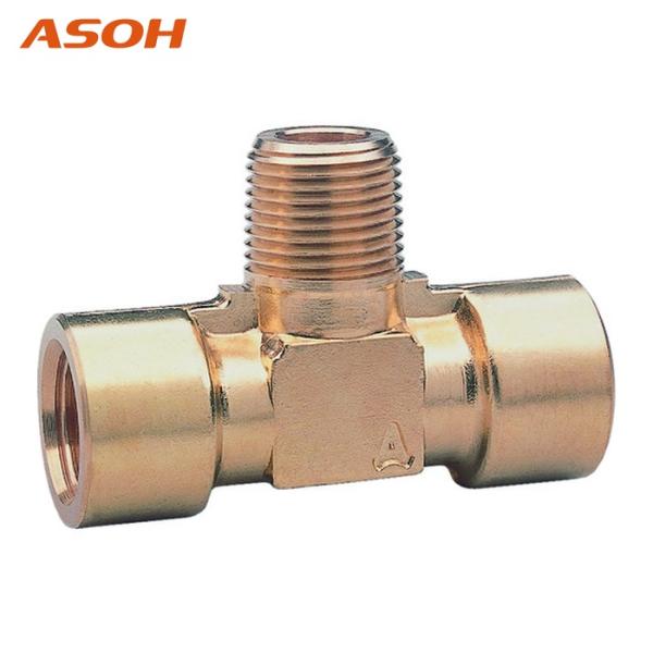 アソー ASOH TK-1111R 二方チーズ PT1/8(RoHS) (1個)