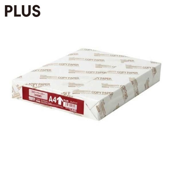 プラス PLUS 56001)コピーペーパー 中性紙 CR-220 A4-T 500枚 (1冊) C...