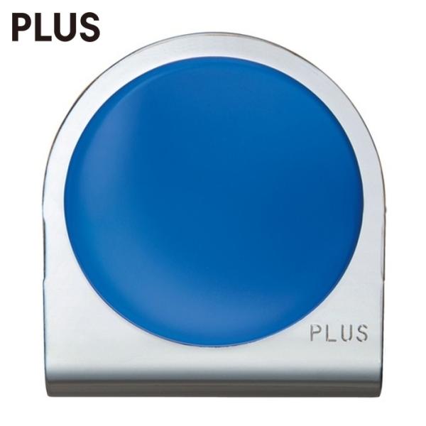 プラス PLUS カラーマグネットクリップ 小 ブルー (1個) 80566