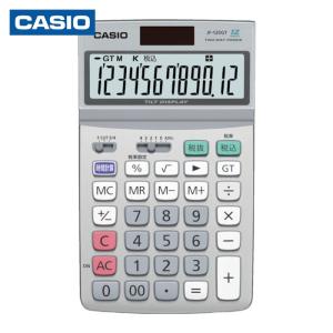 CASIO（カシオ） HR-170RC-BK セミデスクタイプ 12桁 プリンター電卓