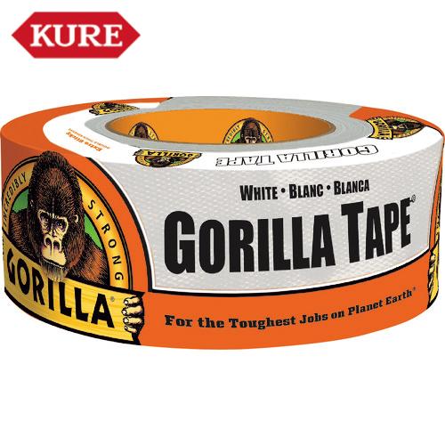 KURE クレ 呉工業 耐水性に優れた全天候型 強力補修テープ ゴリラテープ ホワイト 48mm×9...