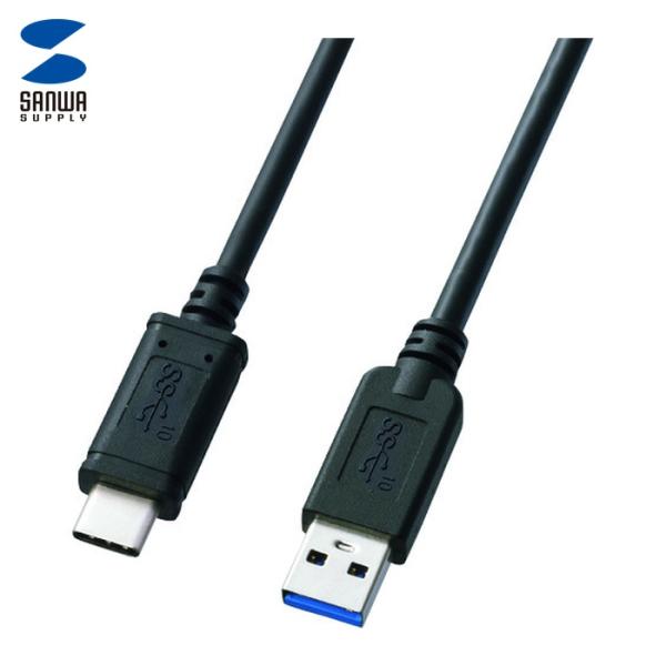 サンワサプライ KU31-CA10 USB3.1Gen2TypeC-Aケーブル (1本)