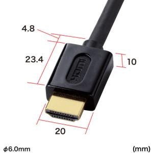 サンワサプライ KM-HD20-20DBK イ...の詳細画像2