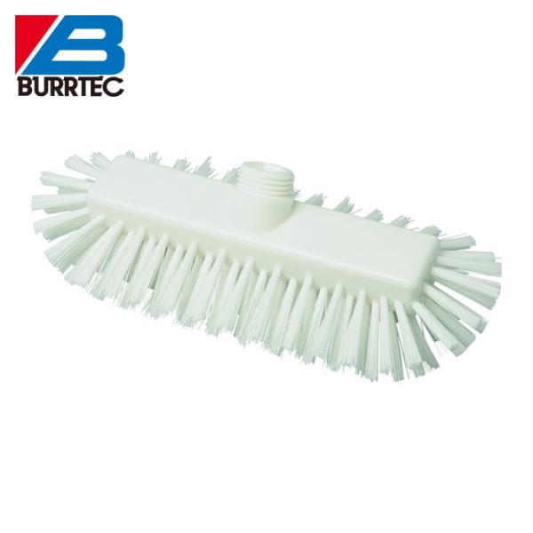 バーテック BURRTEC 69401541 バーキュートプラス ワイドデッキブラシ ヘッド 白 B...