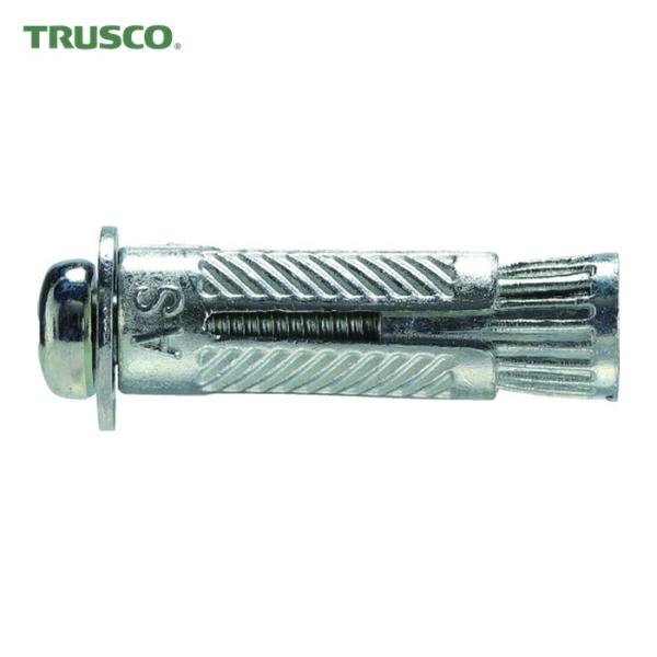 トラスコ TRUSCO オールプラグボルト なべ頭 M4 16本入 (コンクリート・ブロック用アンカ...