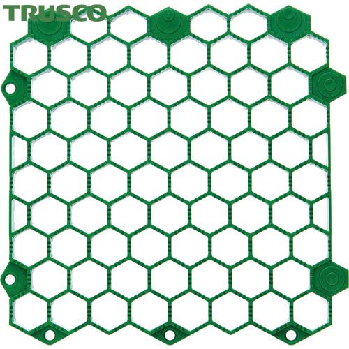 TRUSCO(トラスコ) 抗菌・防炎ジョイントスノコ 土足用 グリーン (1枚) TJDDS15-G...