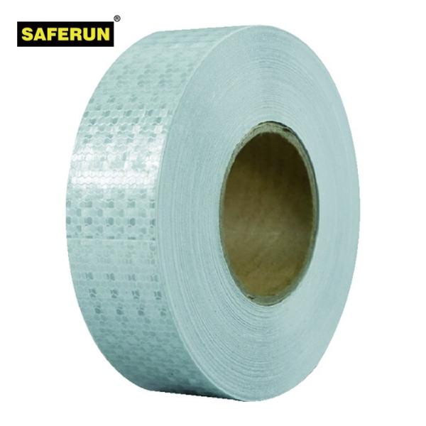 セーフラン 高輝度反射テープ 白 幅50mm×50m (1巻) 品番：14352