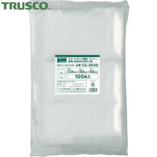 TRUSCO(トラスコ) クリーンルーム製造 医薬・食品用小型ポリ袋 縦400X横300XT0.04...