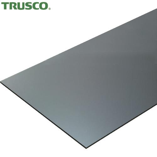 TRUSCO(トラスコ) ポリカーボネート平板450mm 450mm 厚み2mm グレースモーク (...