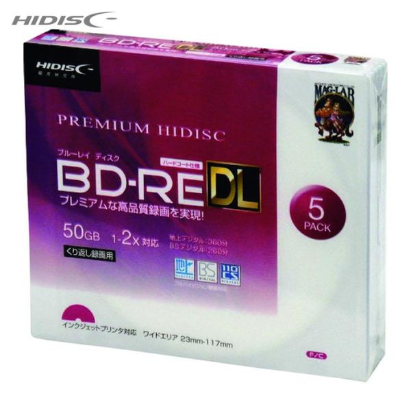 ハイディスク HIDISC HDVBE50NP5SC BD-REDL 5枚パック (1Pk)
