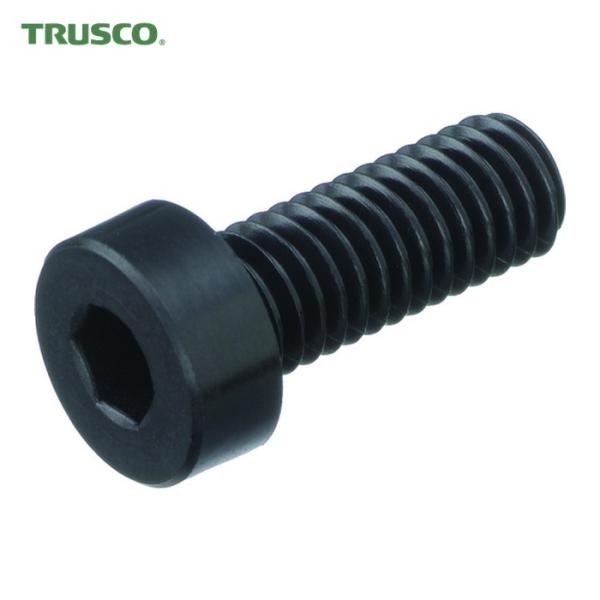 トラスコ TRUSCO ガラス繊維強化ポリアミドMXD6 RENY黒 六角穴付低頭ボルト M5X10...