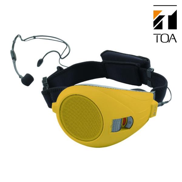 TOA ER-1000A-YL ハンズフリー拡声器 黄 (1台)