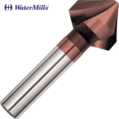 ウォーターミルズ 3枚刃カウンターシンク90°10.4xL50 HSSco+TiAlN (1本) 品...