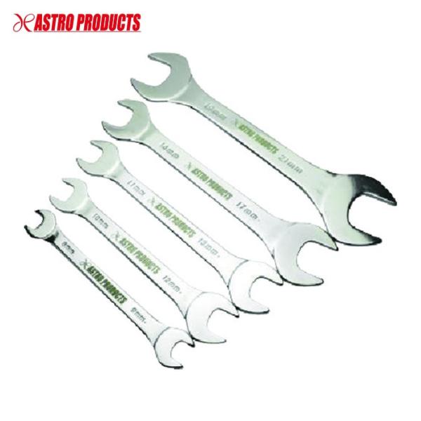 アストロプロダクツ 薄口スパナレンチ 5本セット (1S) 品番：2002000023995