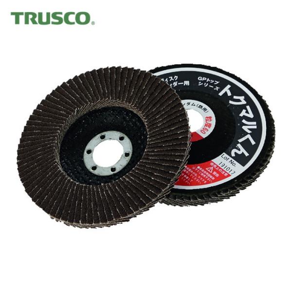 トラスコ TRUSCO GPトップトクマルくん アランダム Φ100 10枚入 (1箱) GP100...