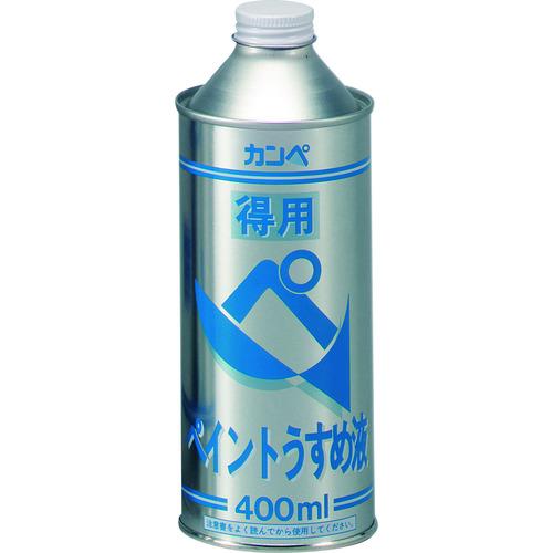 KANSAI 得用ペイントうすめ液 400ml (1缶) 品番：NO293-04