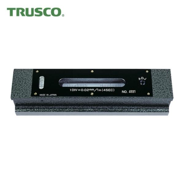 トラスコ TRUSCO 平形精密水準器 寸法200 感度0.02 (1個) TFL-B2002