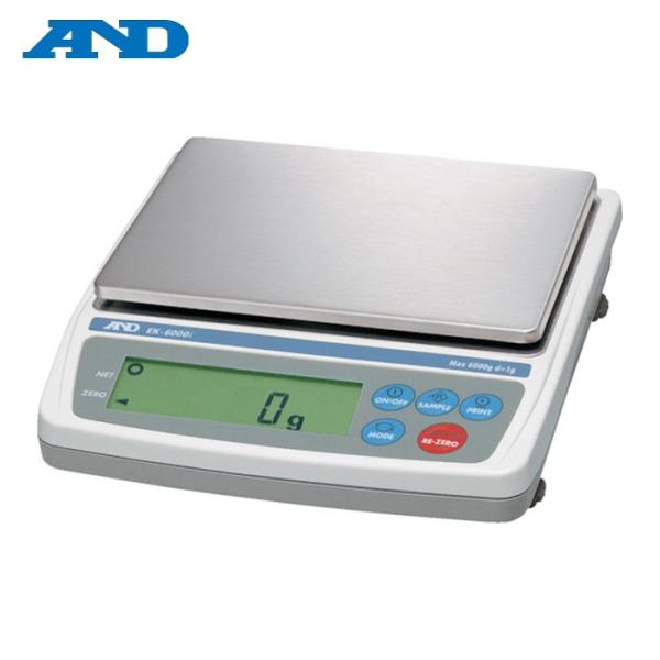 A&amp;D エーアンドディ EK6000I パーソナル電子天びん1g/6000g (1台)
