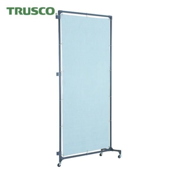 トラスコ TRUSCO 火花用衝立 接続型 1000×H2000 キャスター足タイプ (1台) 品番...