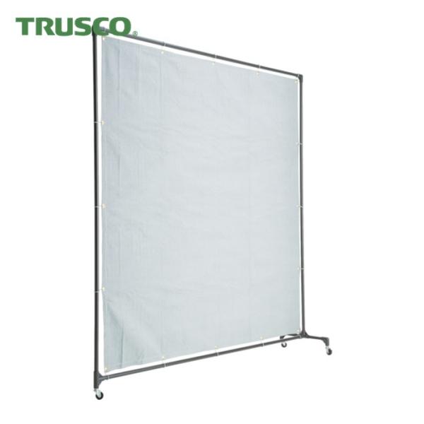 トラスコ TRUSCO 火花用衝立 接続型 2000×H2000 キャスター足タイプ (1台) 品番...