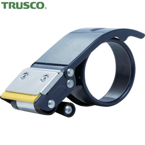 TRUSCO(トラスコ) フィラメントテープ用テープカッター 50mm幅用 セーフティーカバー付 (...