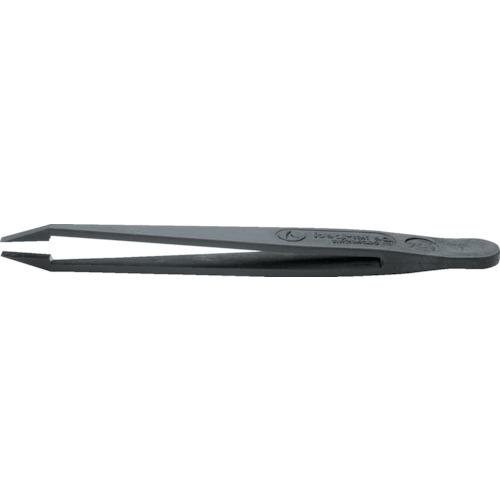 idealtek 709-CF-IT ESDプラスチック製ピンセット 115mm 先平型 (1本)