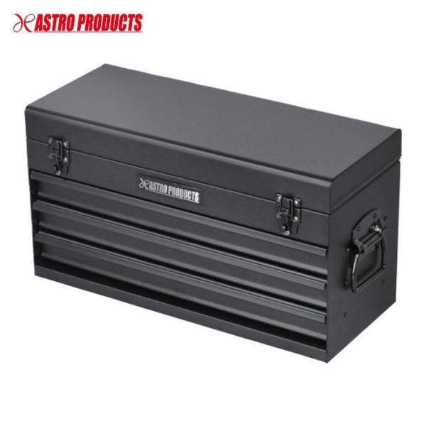 アストロプロダクツ 工具箱 ツールボックス 3段 ベアリング ブラック TB756（1個入） (1箱...
