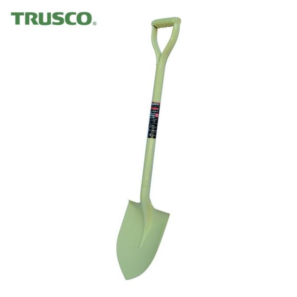 トラスコ TRUSCO パイプ柄ショベル 丸形 全長970mm (1本) TPS-970R