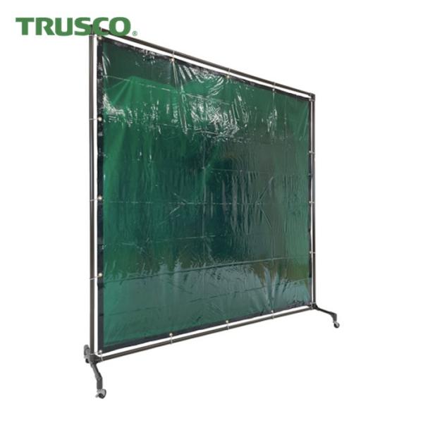 トラスコ TRUSCO 溶接遮光フェンス 2020型単体 緑 (1台) 品番：YFAGN