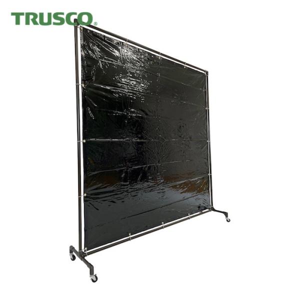 トラスコ TRUSCO 溶接遮光フェンス 2020型単体 深緑 (1台) 品番：YFADG