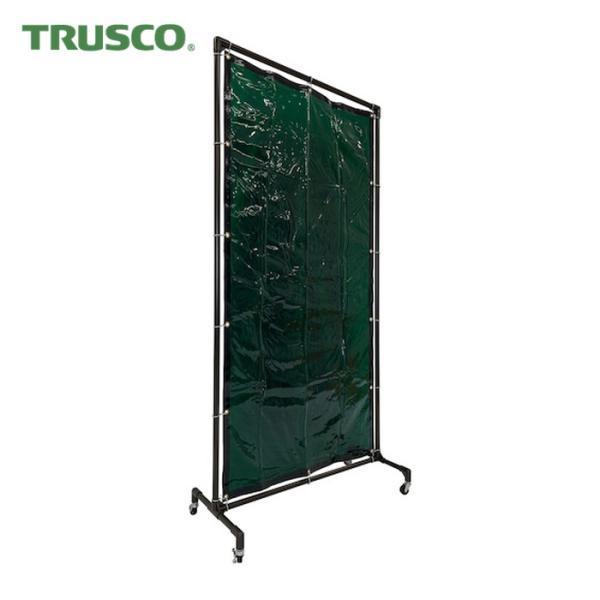 トラスコ TRUSCO 溶接遮光フェンス 1020型単体 緑 (1台) 品番：YFBGN