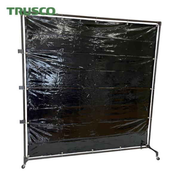 トラスコ TRUSCO 溶接遮光フェンス 2020型接続 深緑 (1台) 品番：YFASDG