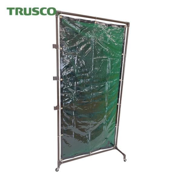 トラスコ TRUSCO 溶接遮光フェンス 1020型接続 緑 (1台) 品番：YFBSGN