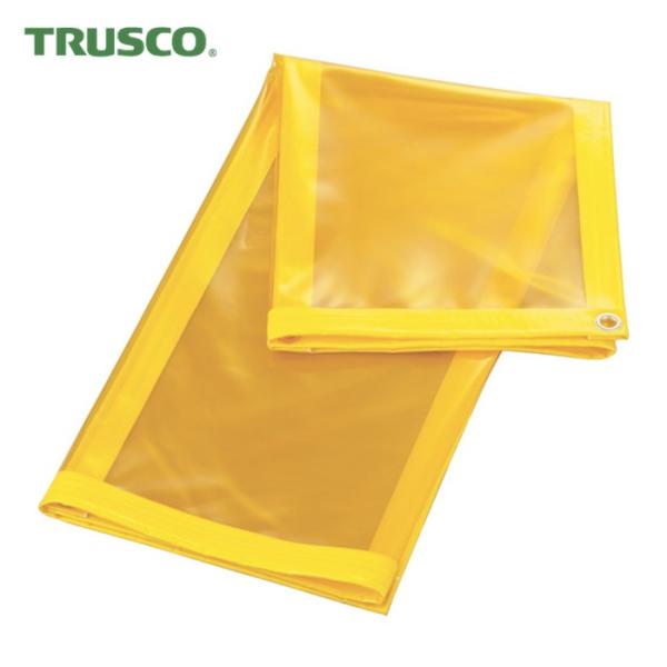 トラスコ TRUSCO 溶接遮光フェンス用シート 溶接遮光シートのみ 0.35T×W1970×H19...