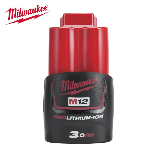 ミルウォーキー(Milwaukee) M12 3.0AHバッテリー (1個) 品番：M12 B3 J...
