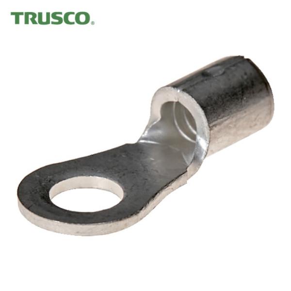 トラスコ TRUSCO 裸圧着端子丸形φ4.3長さ14.4 (70個入) (1Pk) T-R2-4S