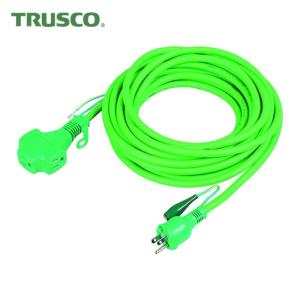 ■NICHIDO トリプルポッキン延長コード アース付 20m VCT1.25×3 黒〔品番:PPTVS20E〕【1622022:0】[店頭受取不可] 日動工業 NICHIDO トリプルポッキン延長コード アース付 20m VCT1.25×3