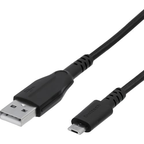 オウルテック microUSBケーブル25万回の屈曲試験をクリア断線に強いブラック100CM (1個...