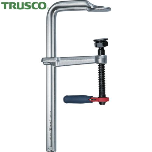 TRUSCO(トラスコ) ラチェットハンドル式L型クランプ 最大口開600mm×深さ120mm (1...