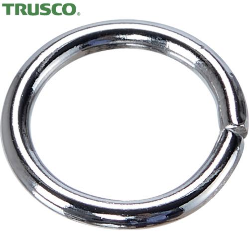 TRUSCO(トラスコ) 丸リンク スチール製 線径3.0mm 内径18mm 50個入り (1袋) ...