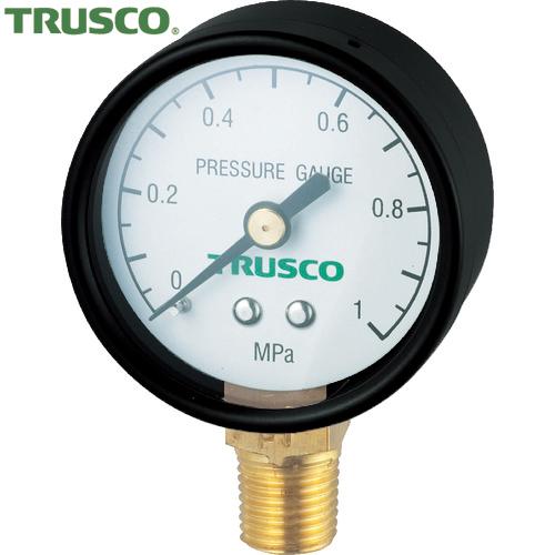 TRUSCO(トラスコ) 圧力計 表示板径Φ40 立型口径R1/8表示 (1個) TP-G40A