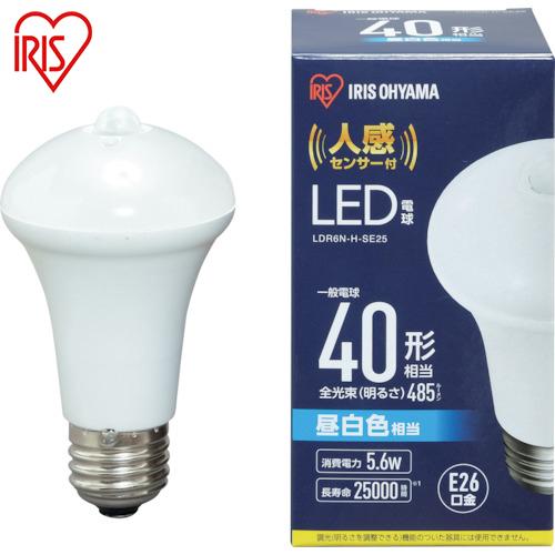 IRIS(アイリス) 522539 LED電球人感センサー付 E26 40形相当 昼白色(485lm...