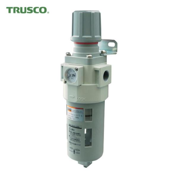 トラスコ TRUSCO フィルターレギュレーター 口径Rc3/8 (1個) TAFR403-10-A