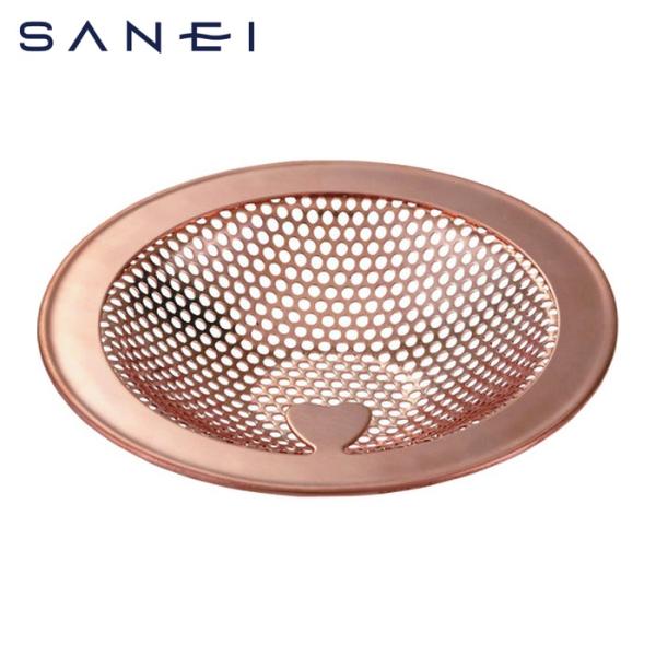 SANEI 三栄水栓 PH6250F-3A-L ユニットバス用ヘアキャッチャー 銅製 取っ手付き 直...