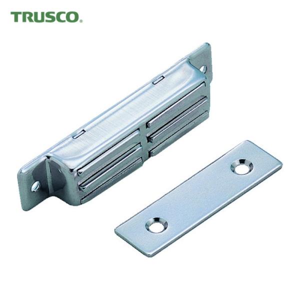 トラスコ TRUSCO マグネットキャッチ アルミ製・縦型 80mm (1個=1PK) (1個) T...